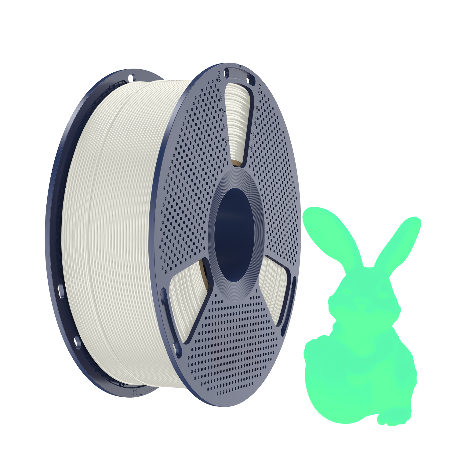 SUNLU PETG Glow In The Dark White (Glow Green) SUNLU