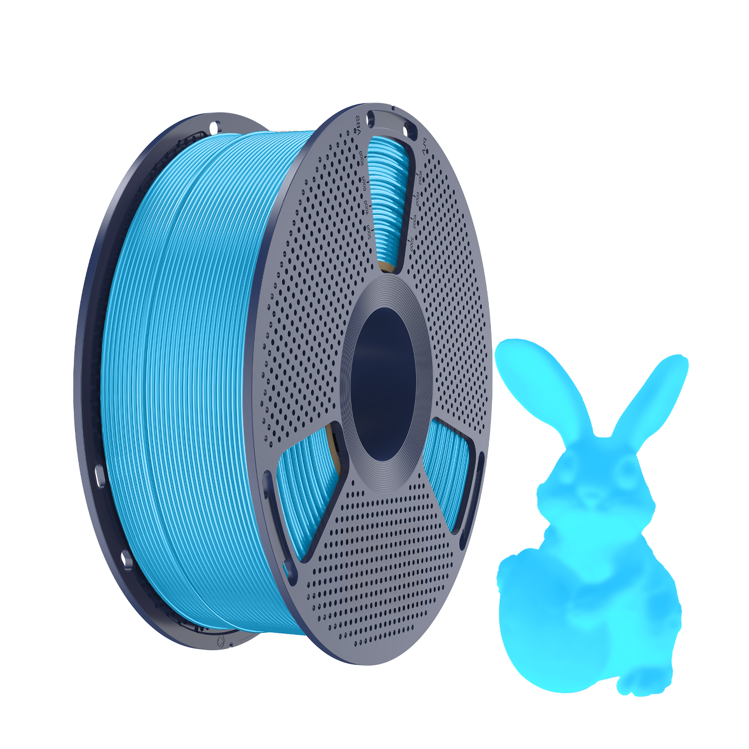 SUNLU PETG Glow In The Dark Blue